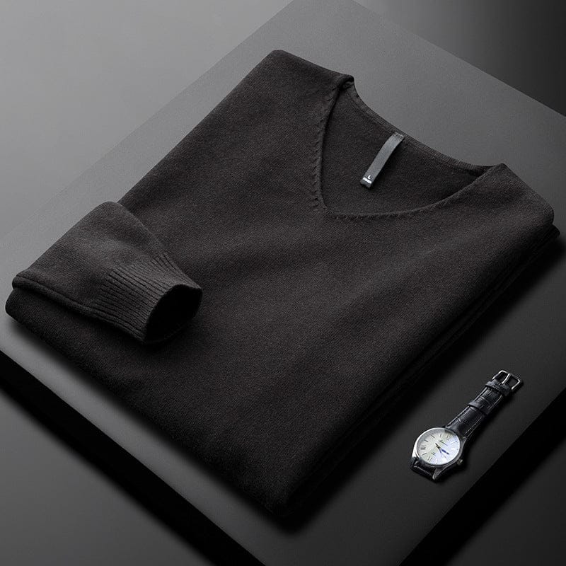 Classic cosy ribbed jumper for men | Harbour -4