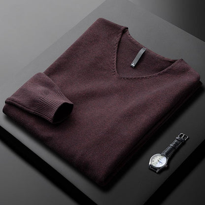 Classic cosy ribbed jumper for men | Harbour -5