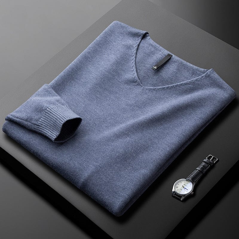 Classic cosy ribbed jumper for men | Harbour -3