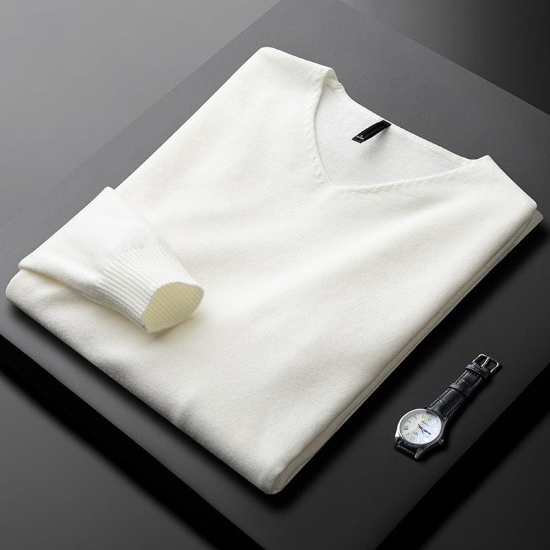 Classic cosy ribbed jumper for men | Harbour -6