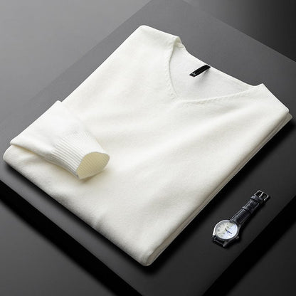 Classic cosy ribbed jumper for men | Harbour -6
