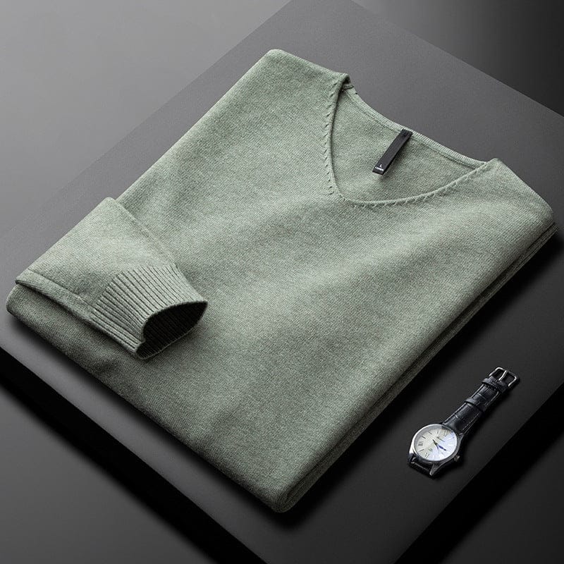 Classic cosy ribbed jumper for men | Harbour -1