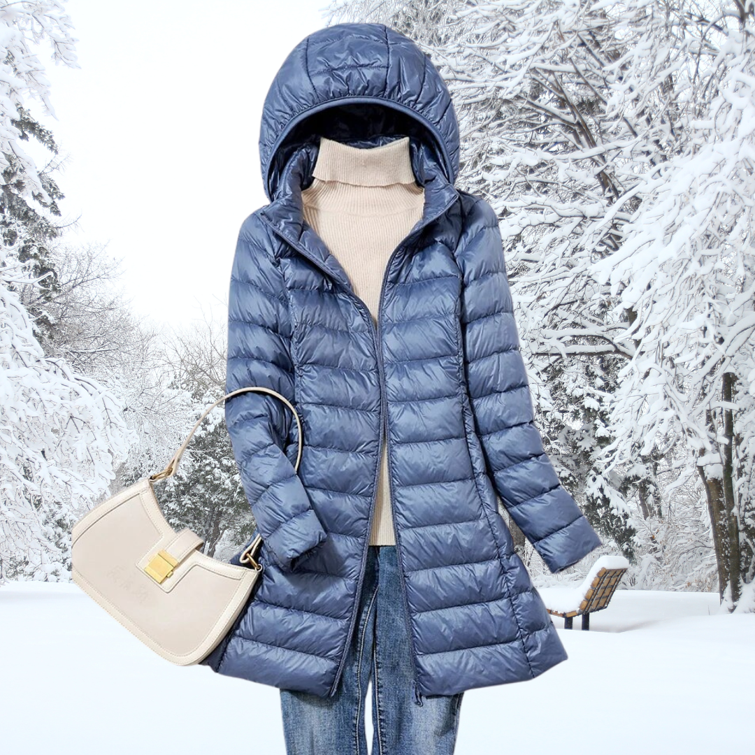 Refined everyday relaxed jacket for women | Feathra -4