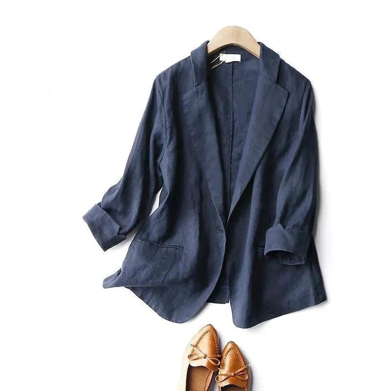 Smart fitted structured blazer for women | Alena -9