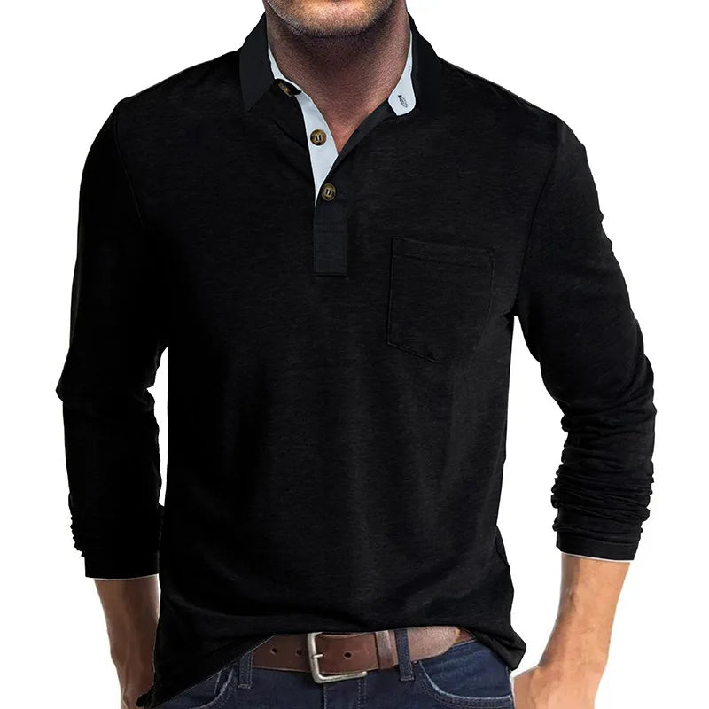 Classic everyday relaxed shirt for men | Henry -1