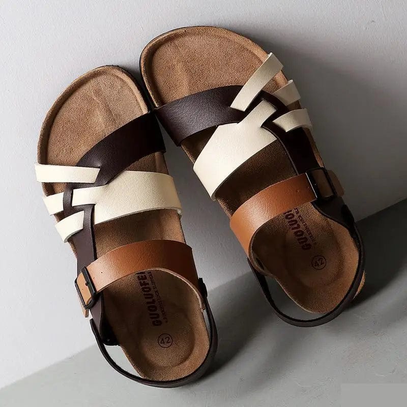 Classic comfortable summer sandals for men | Ottilie -4