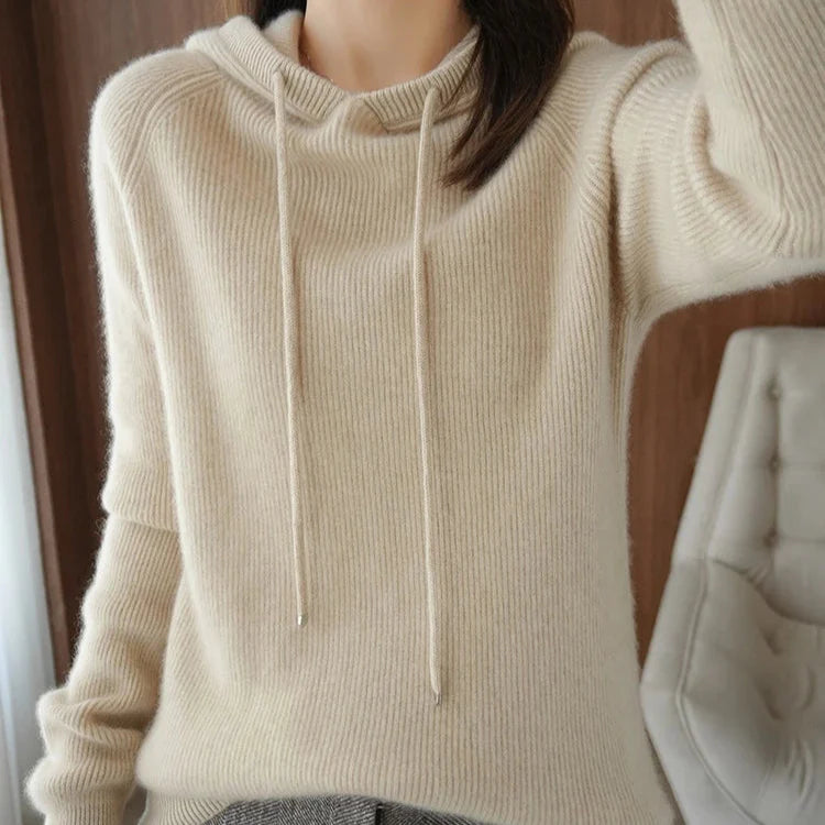 Soft everyday relaxed hoodie for women | Elara -5