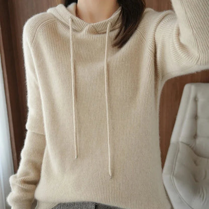 Soft everyday relaxed hoodie for women | Elara -5