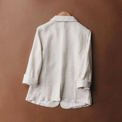 Smart fitted structured blazer for women | Alena -6