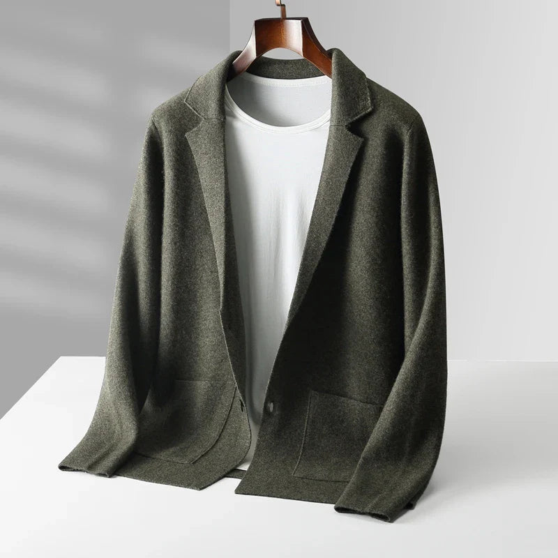 Classic soft relaxed cardigan for men | Napoli -5