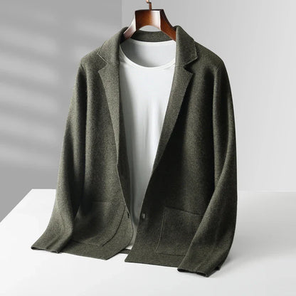 Classic soft relaxed cardigan for men | Napoli -5