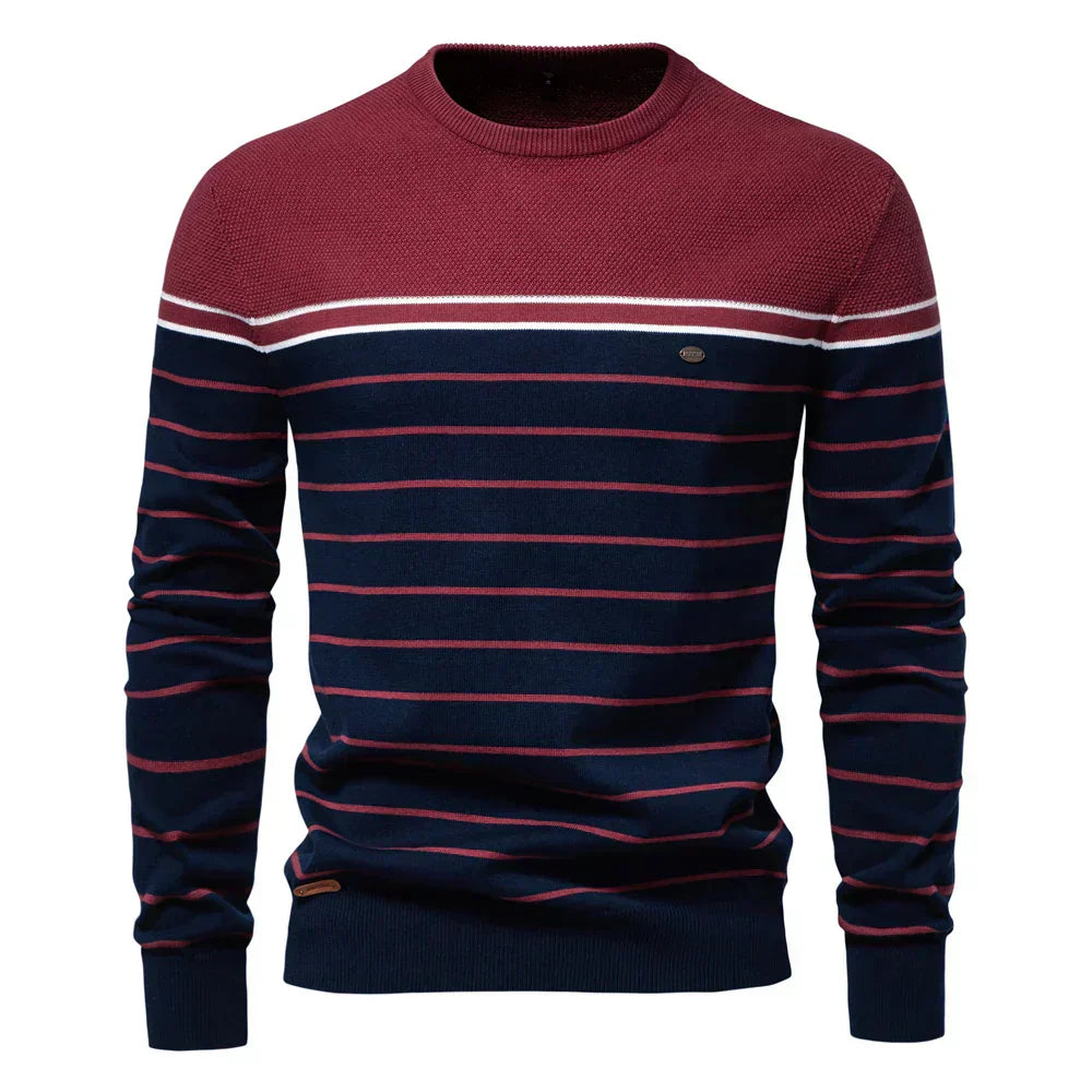 Classic relaxed knit jumper for men | Marvik -2