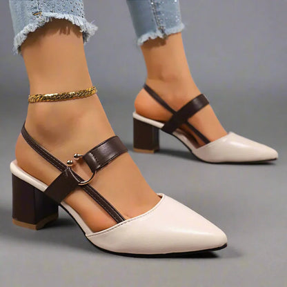 Classic elegant everyday heels for women | Elowen -2