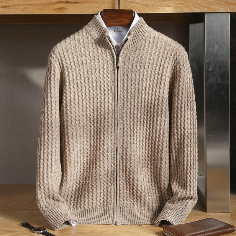 Cosy relaxed knit jumper for men | Fairmont -1