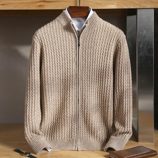 Cosy relaxed knit jumper for men | Fairmont -1