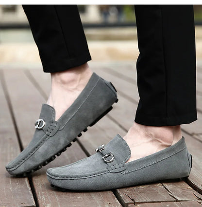 Classic smart slip-on loafers for men | Monaco -8