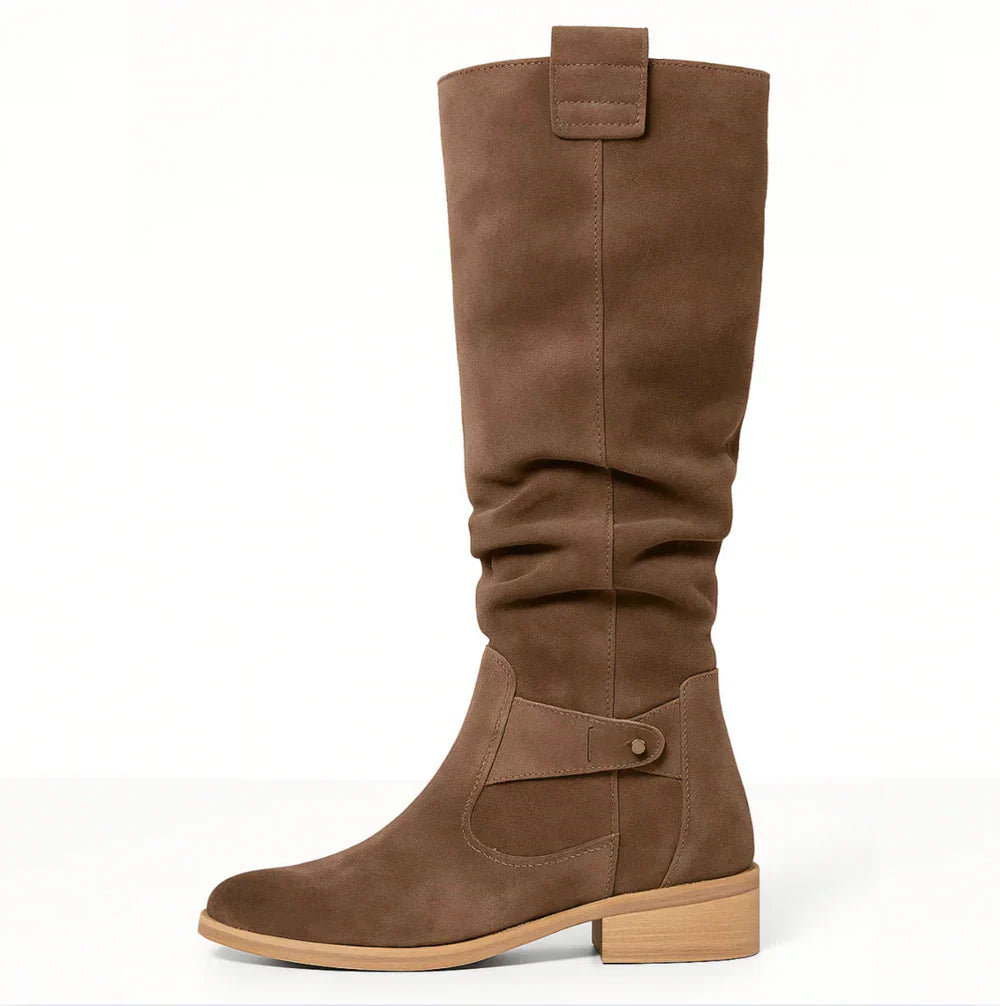 Comfortable rugged leather boots for women | Megan -10