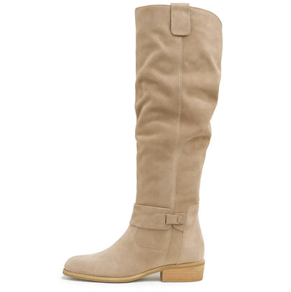 Comfortable rugged leather boots for women | Megan -9