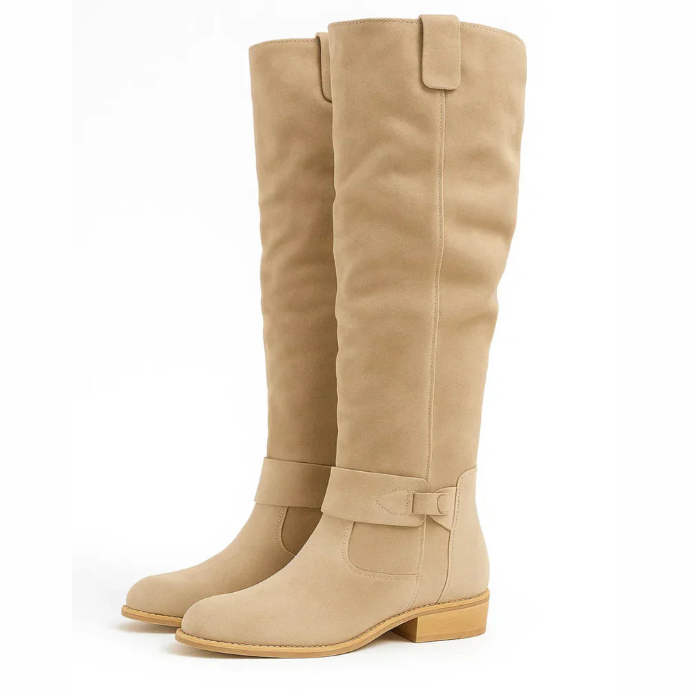 Comfortable rugged leather boots for women | Megan -8