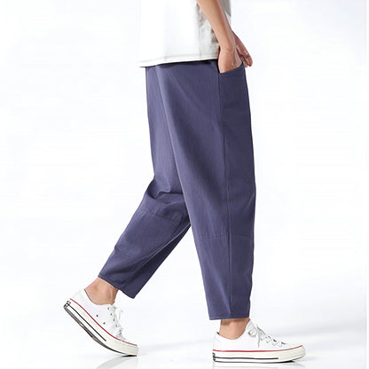 Classic tailored relaxed trousers for men | Urban -2
