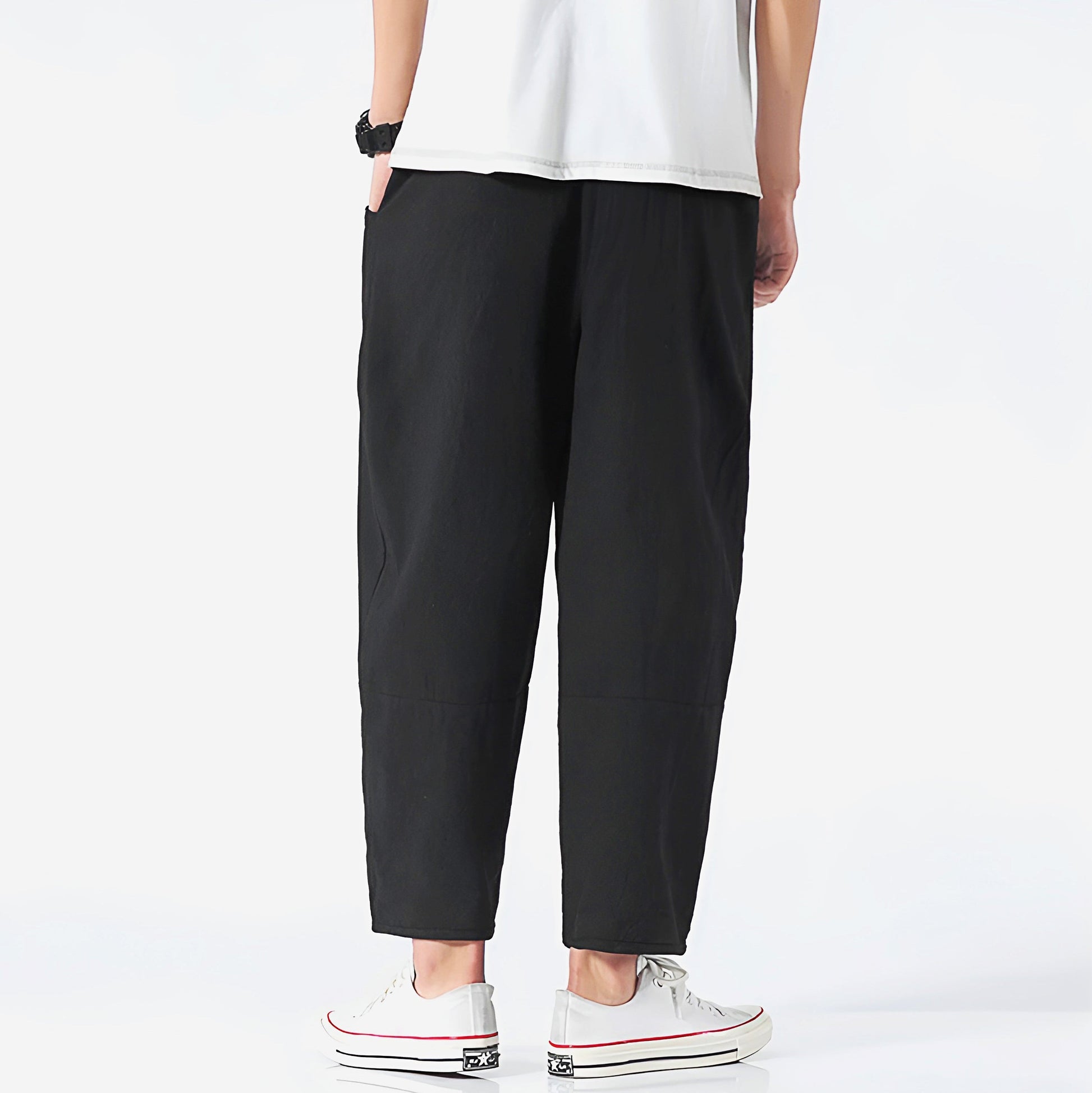 Classic tailored relaxed trousers for men | Urban -7