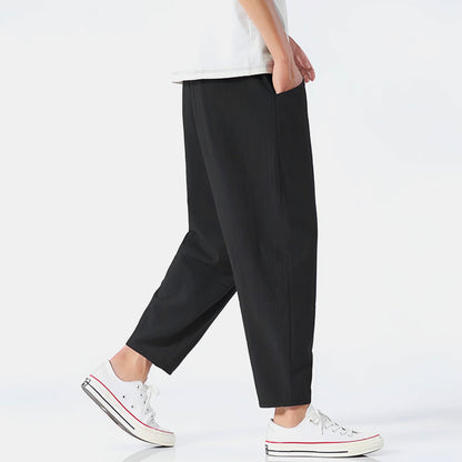 Classic tailored relaxed trousers for men | Urban -8