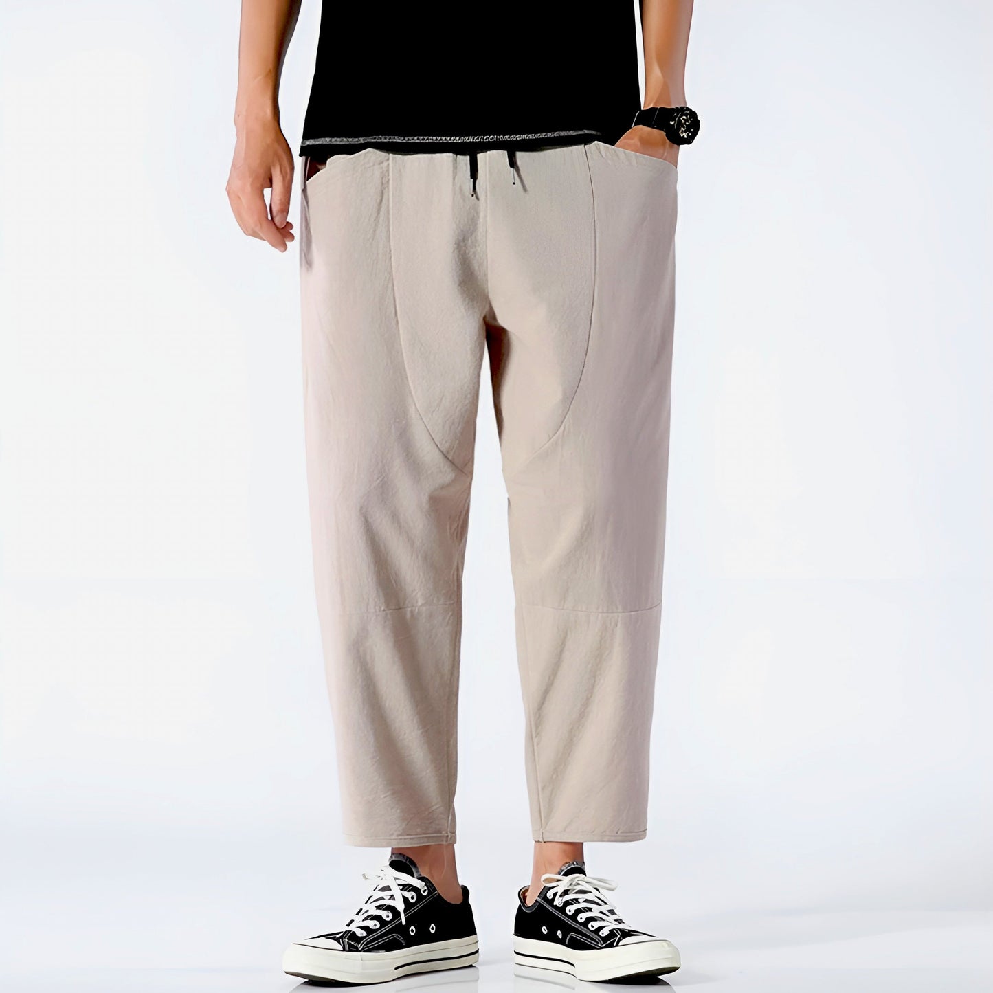 Classic tailored relaxed trousers for men | Urban -14