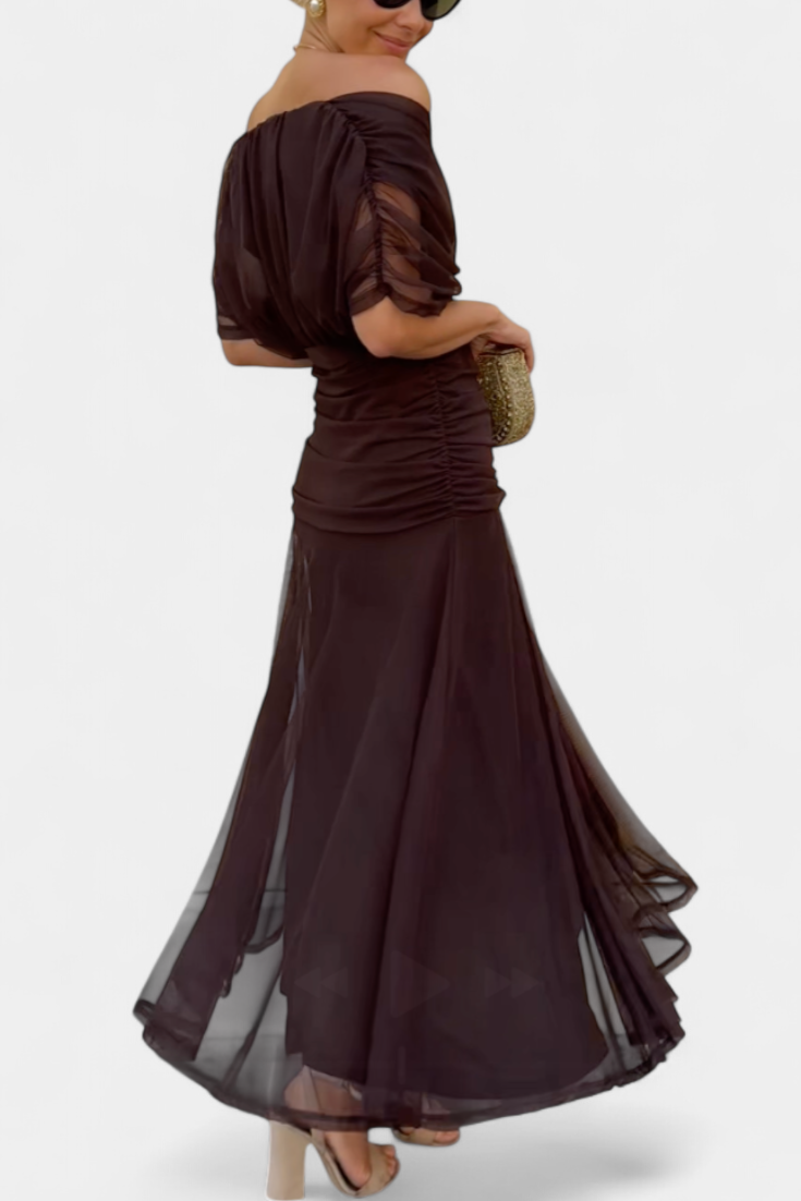 Elegant everyday relaxed maxi dress for women | Florendra -8