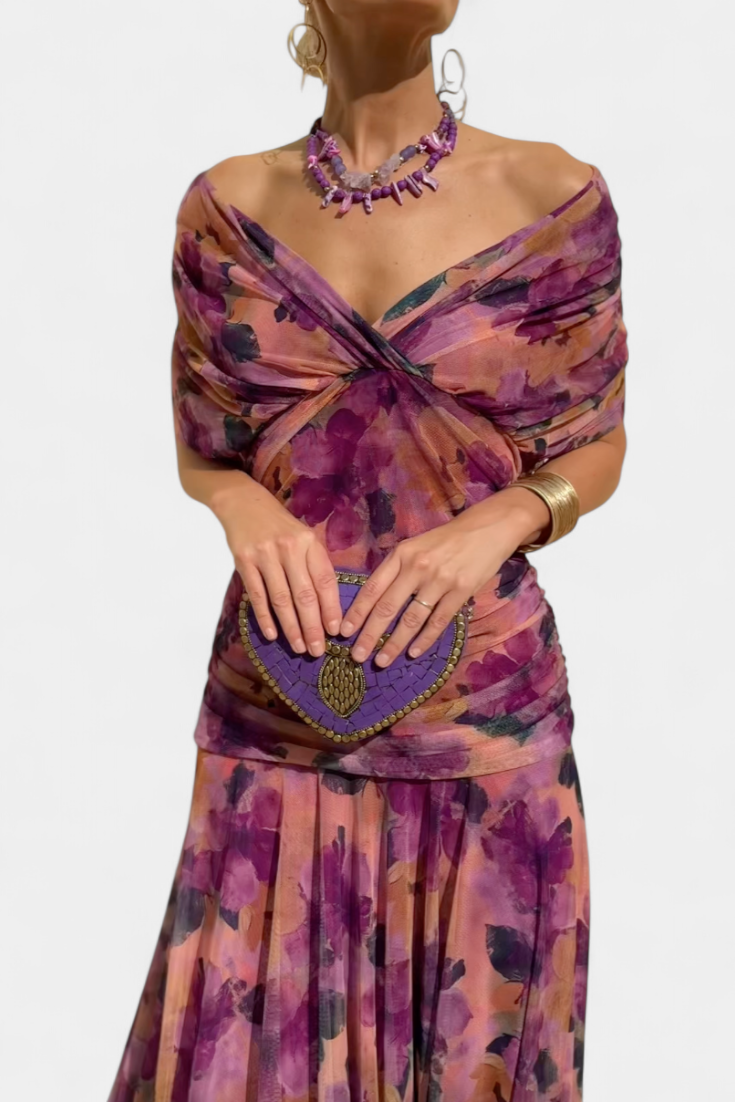 Elegant everyday relaxed maxi dress for women | Florendra -2
