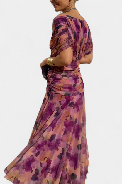 Classic flowy everyday dress for women | Vivian -6