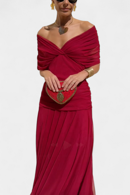 Elegant everyday relaxed maxi dress for women | Florendra -11