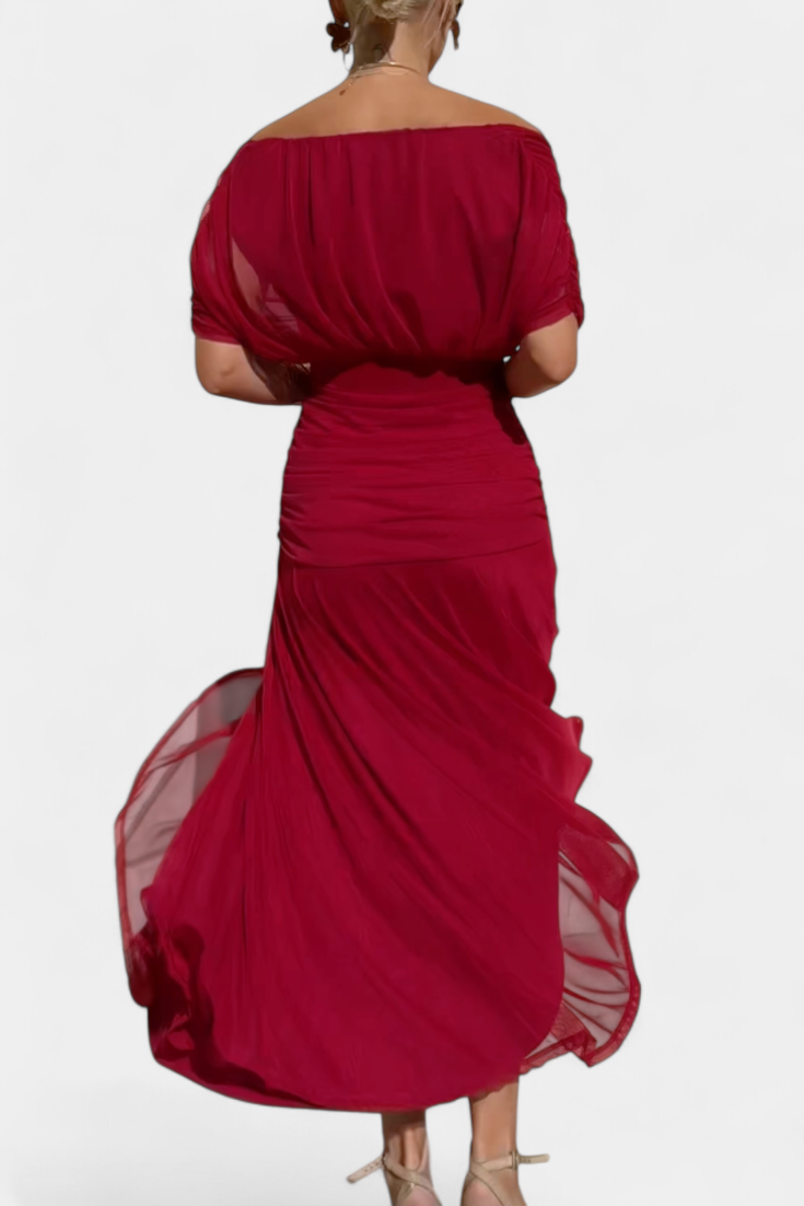 Elegant everyday relaxed maxi dress for women | Florendra -12