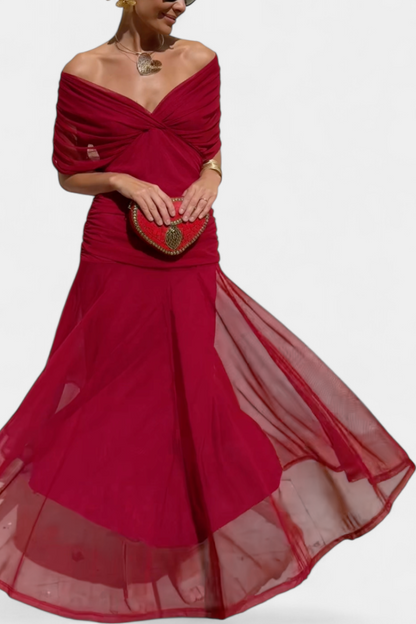 Elegant everyday relaxed maxi dress for women | Florendra -13