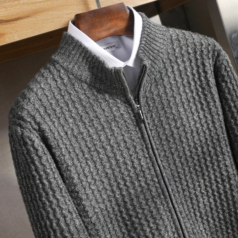Cosy relaxed knit jumper for men | Fairmont -3