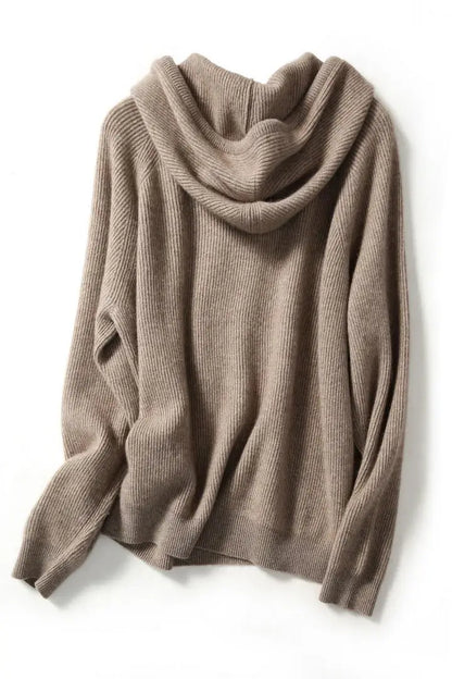 Soft everyday relaxed hoodie for women | Elara -11