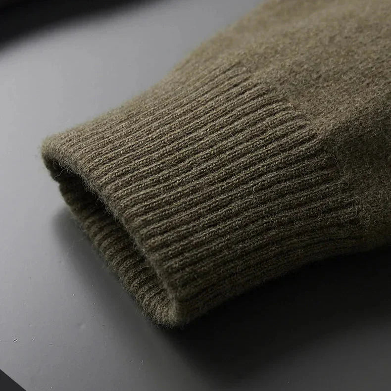 Classic cosy knit cardigan for men | Milano -6