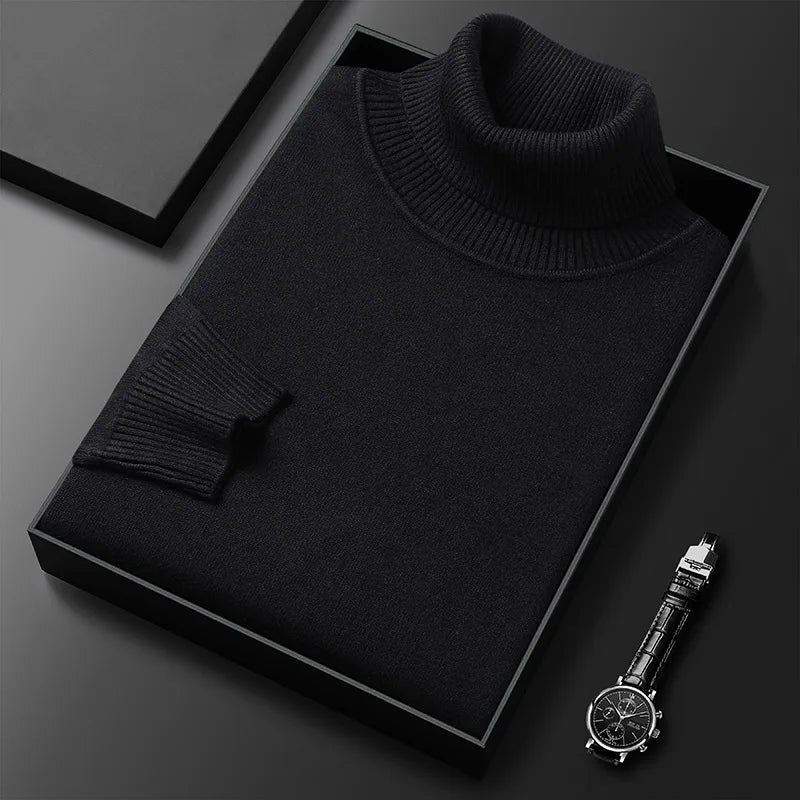 Classic soft ribbed jumper for men | Corvielle -8