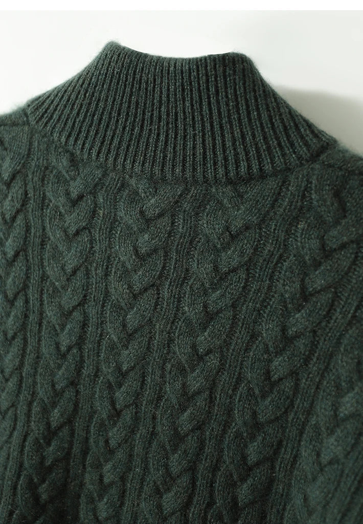 Cosy relaxed ribbed jumper for women | Celeste -5