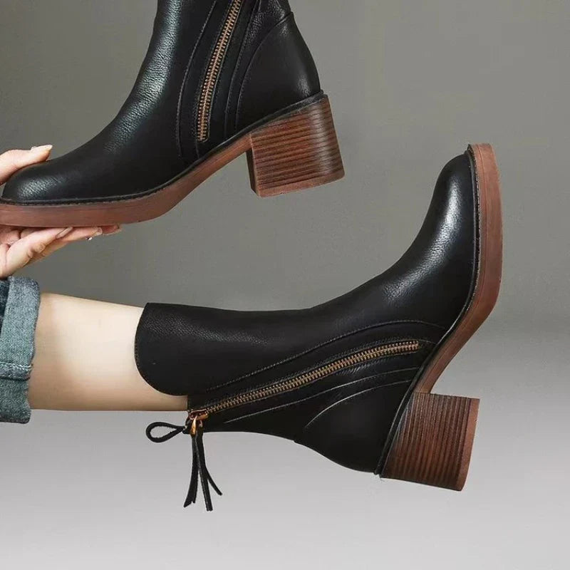 Classic heritage rugged boots for women | Selene -7