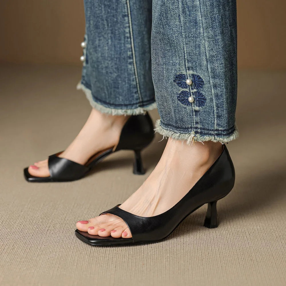 Classic refined elegant heels for women | Valenti -5
