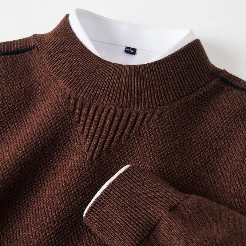 Classic soft relaxed jumper for men | Marven -2
