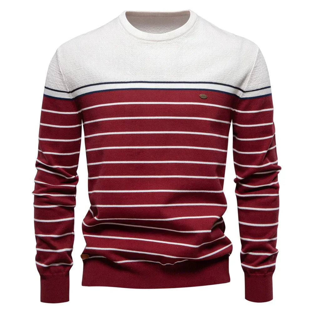 Classic relaxed knit jumper for men | Marvik -3