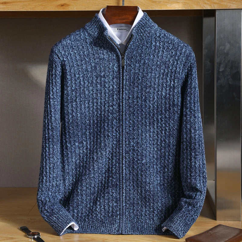 Cosy relaxed knit jumper for men | Fairmont -5