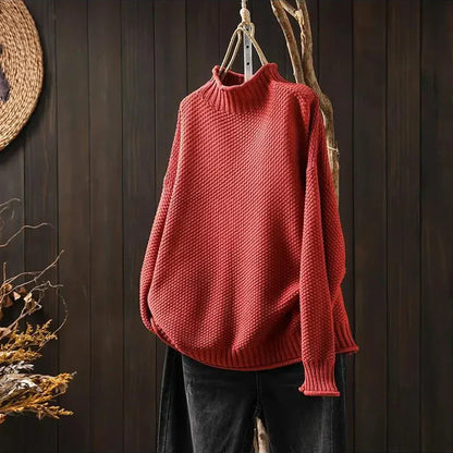 Classic soft knit jumper for women | Amara -9