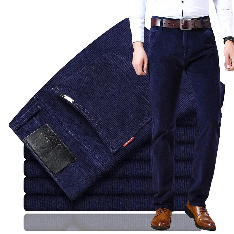 Classic tailored relaxed trousers for men | Briarston -7