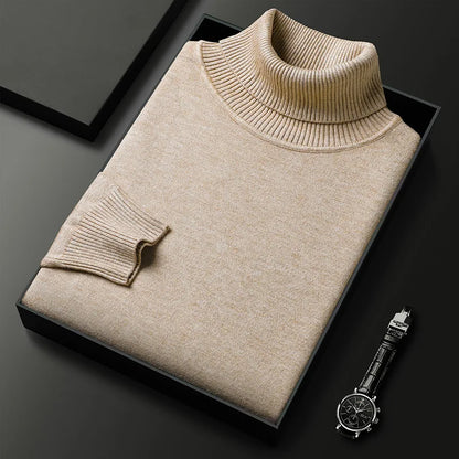 Classic soft ribbed jumper for men | Corvielle -1