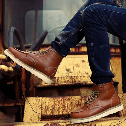Heritage comfortable leather boots for men | Harrison -7
