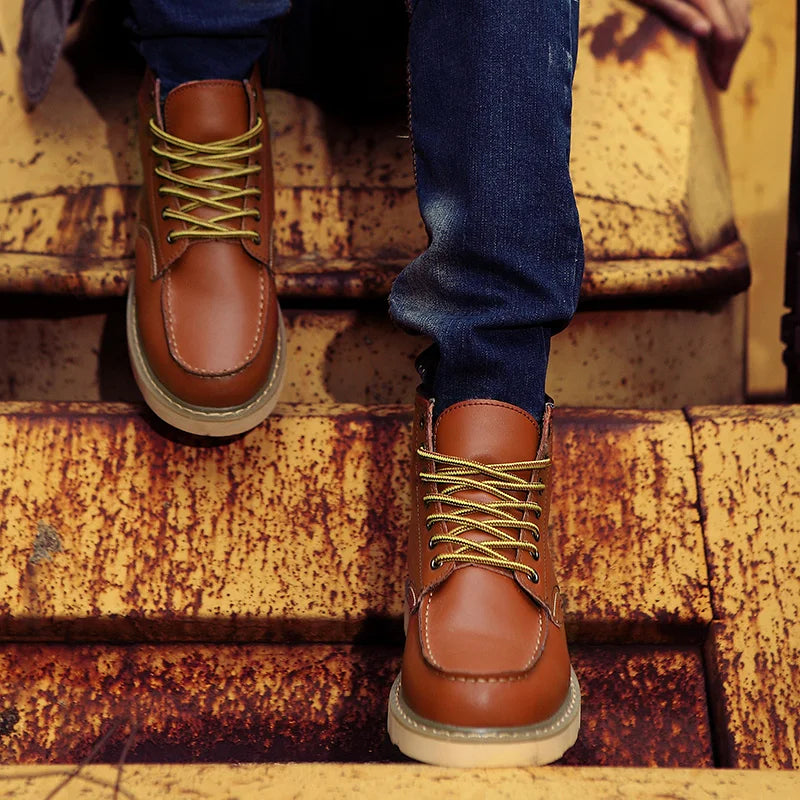 Heritage comfortable leather boots for men | Harrison -6