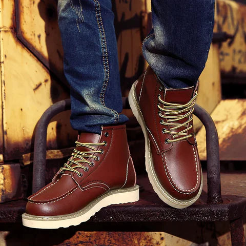 Heritage everyday leather boots for men | Harrison -1