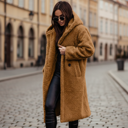 Classic warm insulated coat for women | Arden -1
